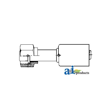 A & I Products Straight Female O-Ring Steel Beadlock Fittings 4" x1.5" x1.5" A-461-3324